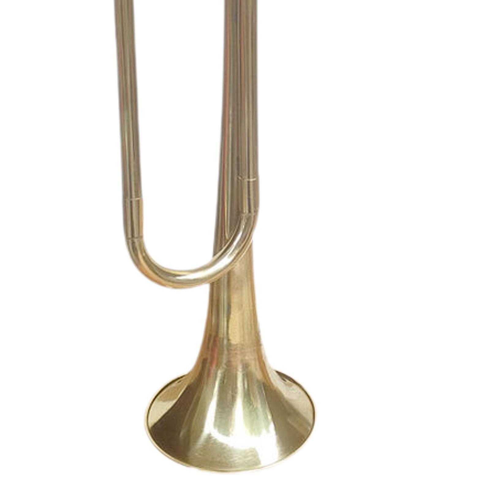 Musical Instrument Bugle - Standard-Messinghorn in C, kompaktes Marschorngesangsinstrument aus