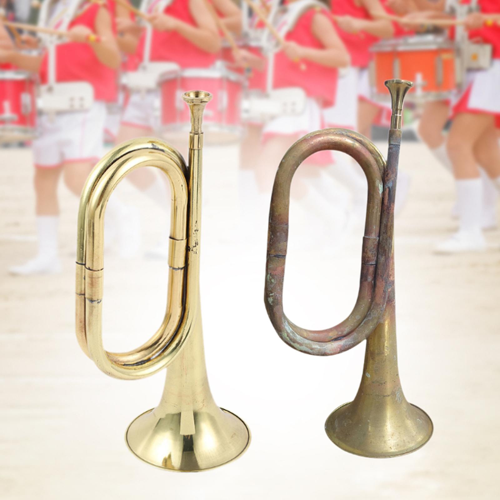Musical Instrument Bugle - Messing-Bugel, Trompete, Requisite, Musikinstrument, großer Durchmesser,