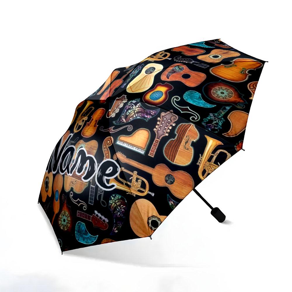 Personalisierter Regenschirm m – Musical Instrument And Names Bewertung und Preis