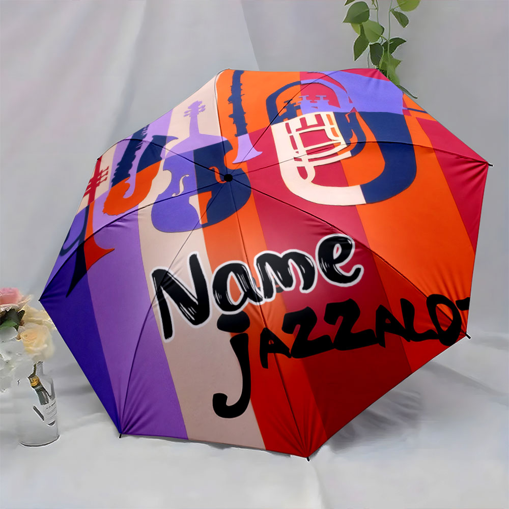 Personalisierter Regenschirm m – Musical Instrument And Names Bewertung und Preis