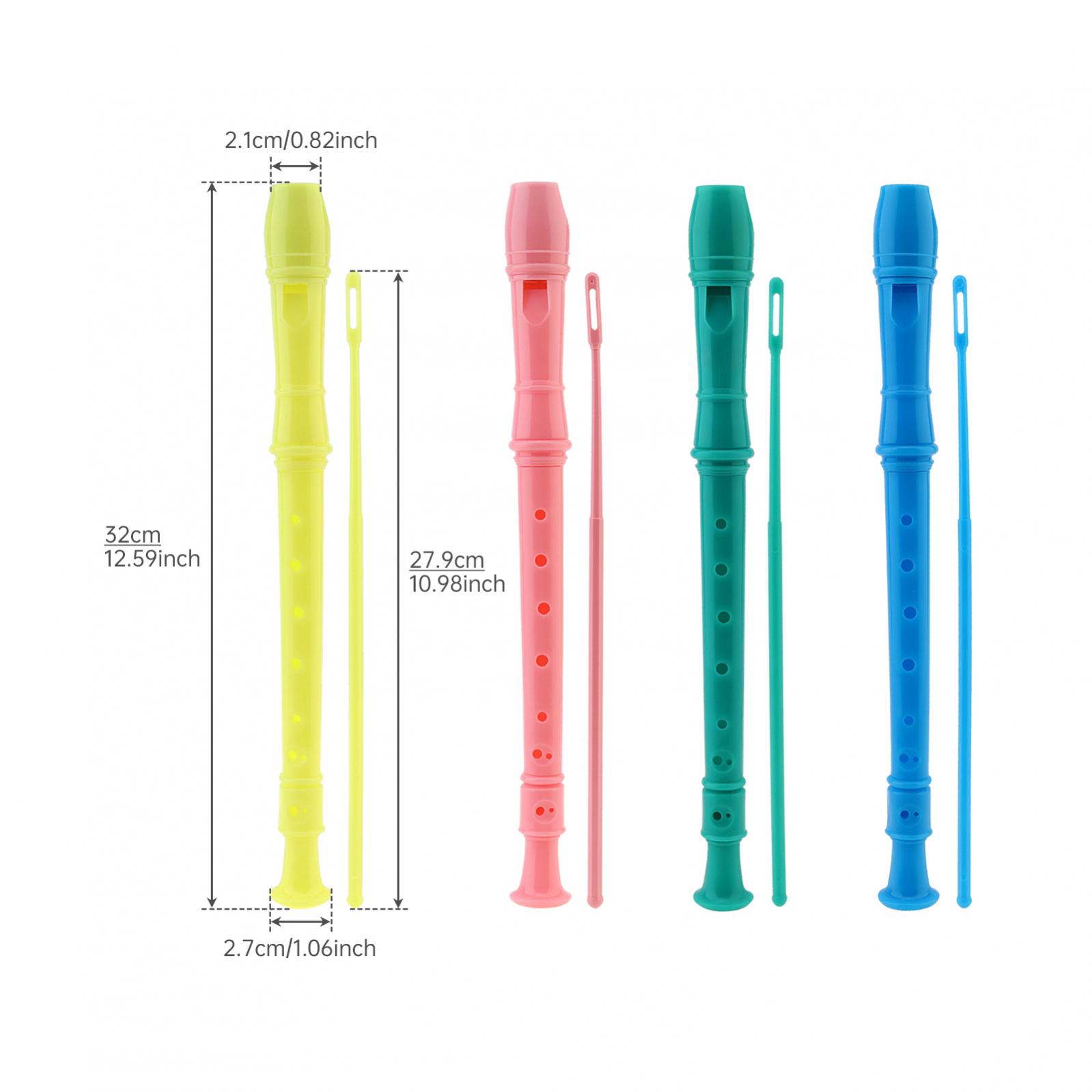 4er-Pack deutscher Blockflöten – Soprano Recorder Plastic Bewertung und Preis