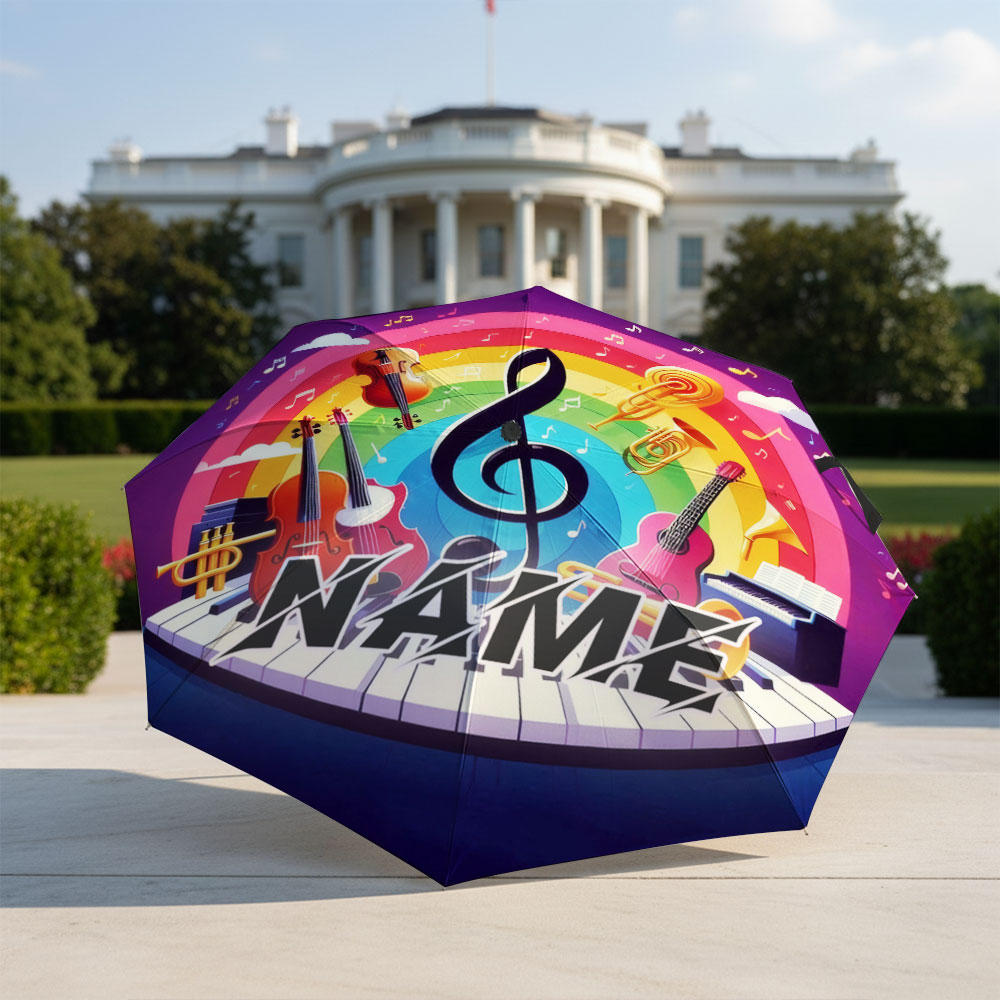 Regenschirm mit individuellem  – Musical Instrument And Names Bewertung und Preis