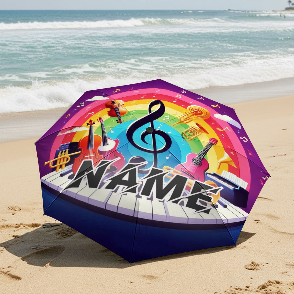 Regenschirm mit individuellem  – Musical Instrument And Names Bewertung und Preis