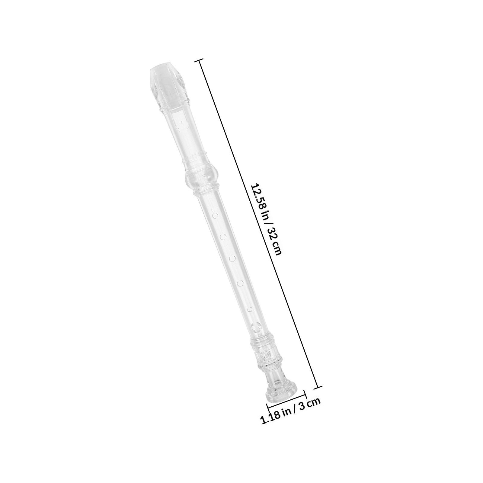 1 Set 8-Loch Transparentes Sop – Soprano Recorder Plastic Bewertung und Preis